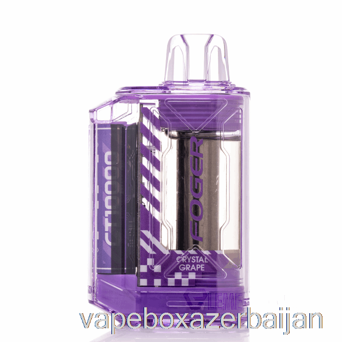 E-Juice Vape Foger CT10000 Disposable Crystal Grape
